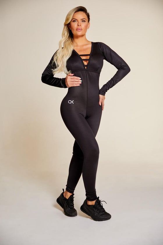 Malu Long-Sleeved Jumpsuit